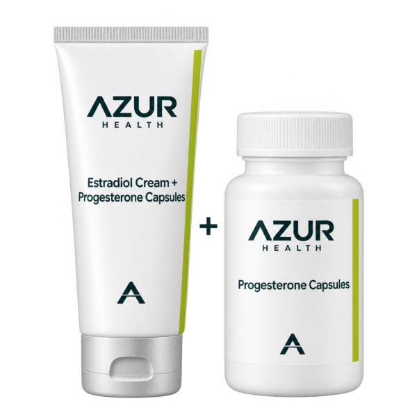 Estradiol Cream + Progesterone