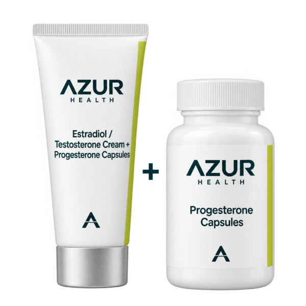 Estradiol / Testosterone Cream + Progesterone