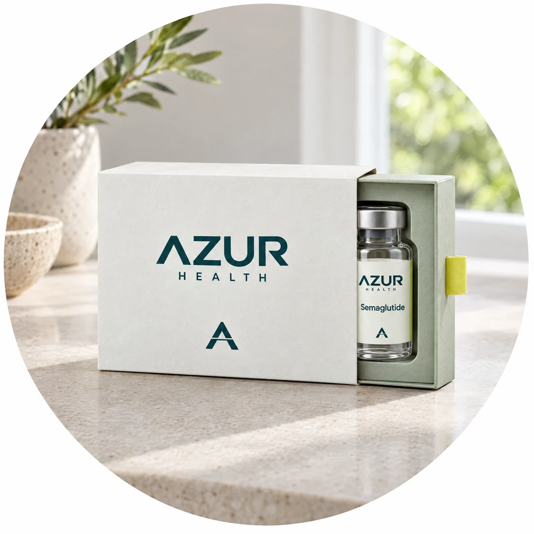 AZUR HEALTH delivery packaging